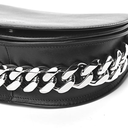 Givenchy Calfskin Mini Infinity Saddle Bag Black 8 of 9