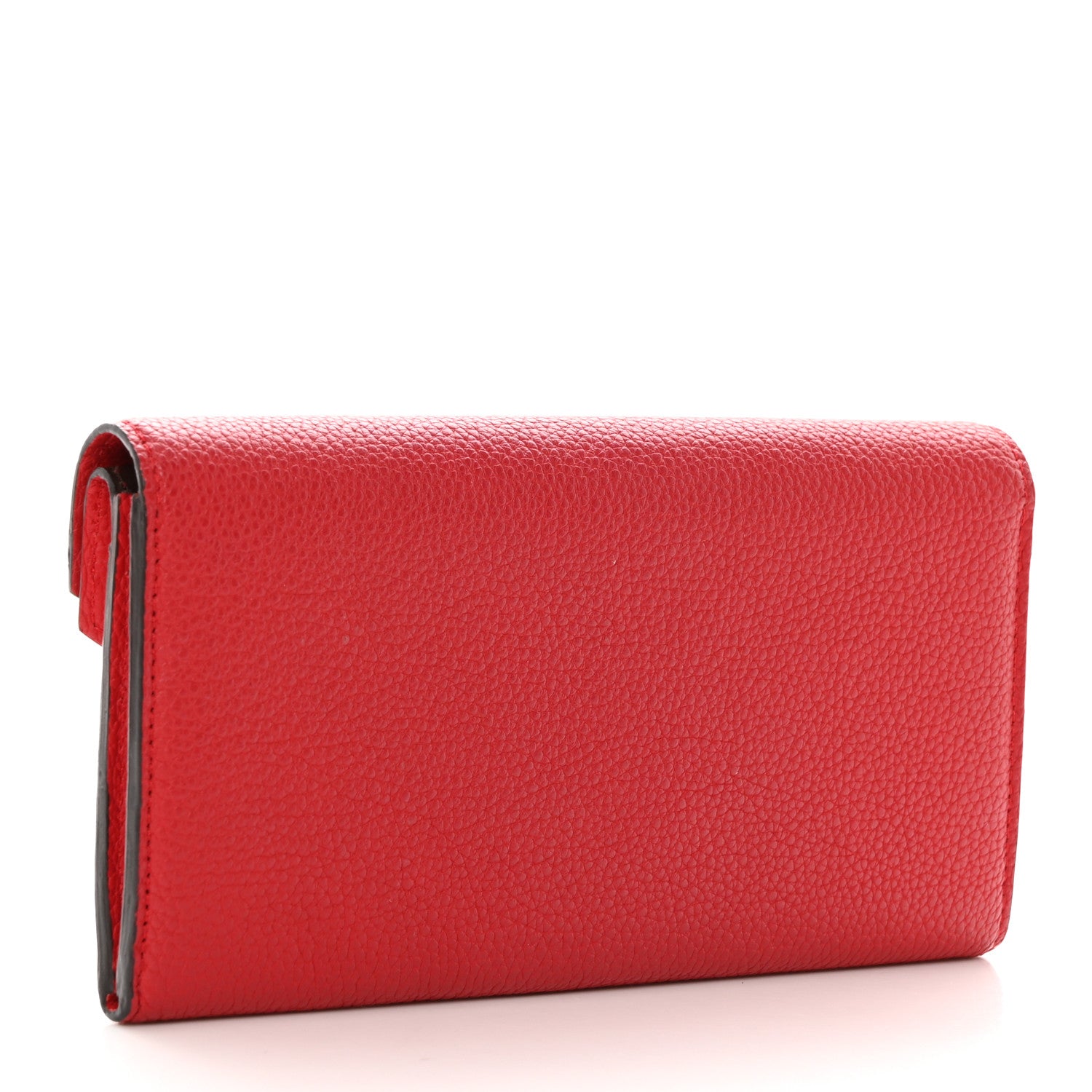 Louis Vuitton Calfskin Double V Wallet Rubis 3 of 7
