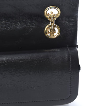 Chanel Aged Calfskin Quilted 2.55 Reissue 225 Flap Black 13 of 14