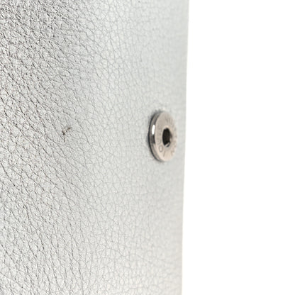 Louis Vuitton Metallic Calfskin Lockmini Wallet Silver 7 of 7