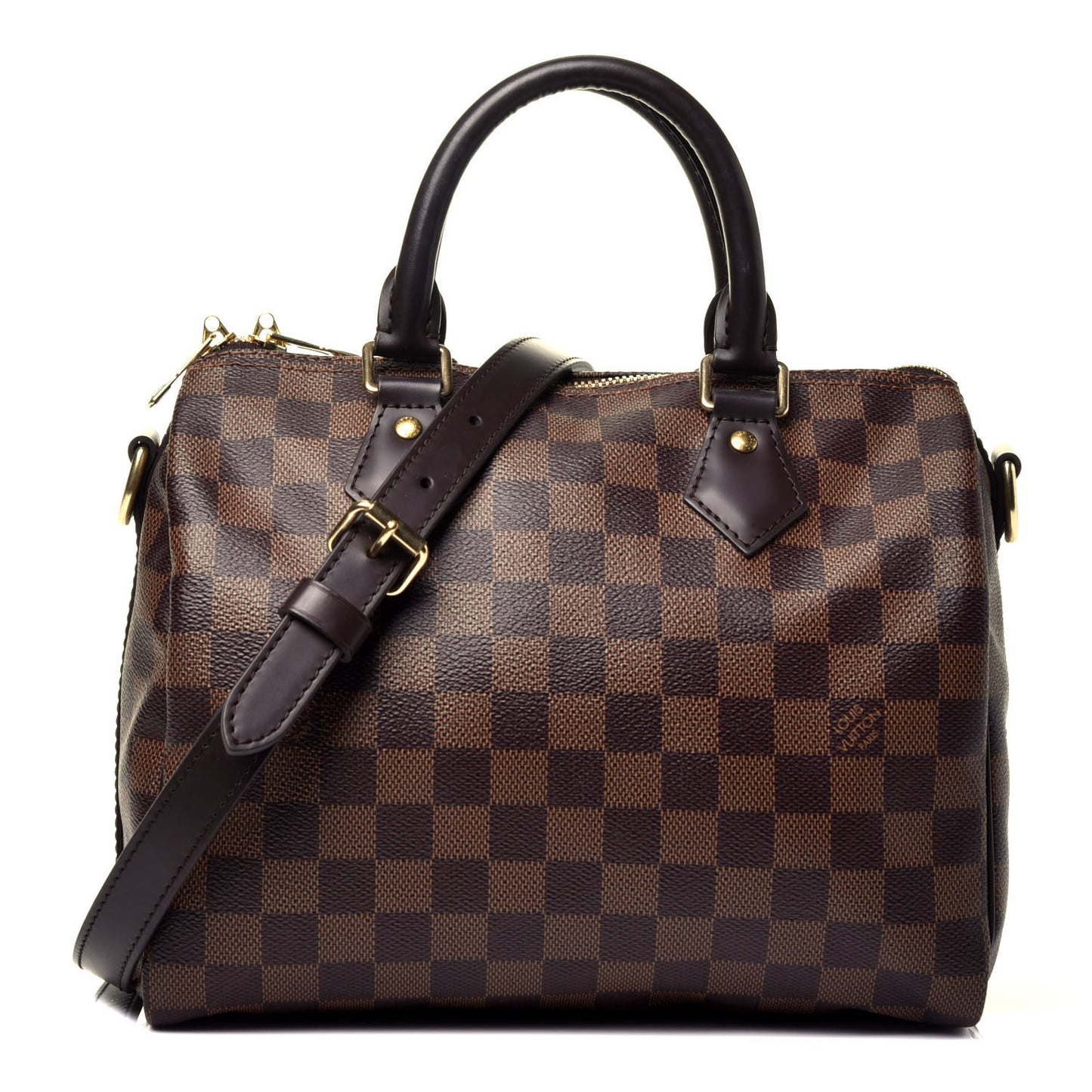 Damier Ebene Speedy Bandouliere 25