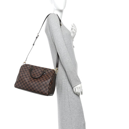 Louis Vuitton Damier Ebene Speedy Bandouliere 30 2 of 12