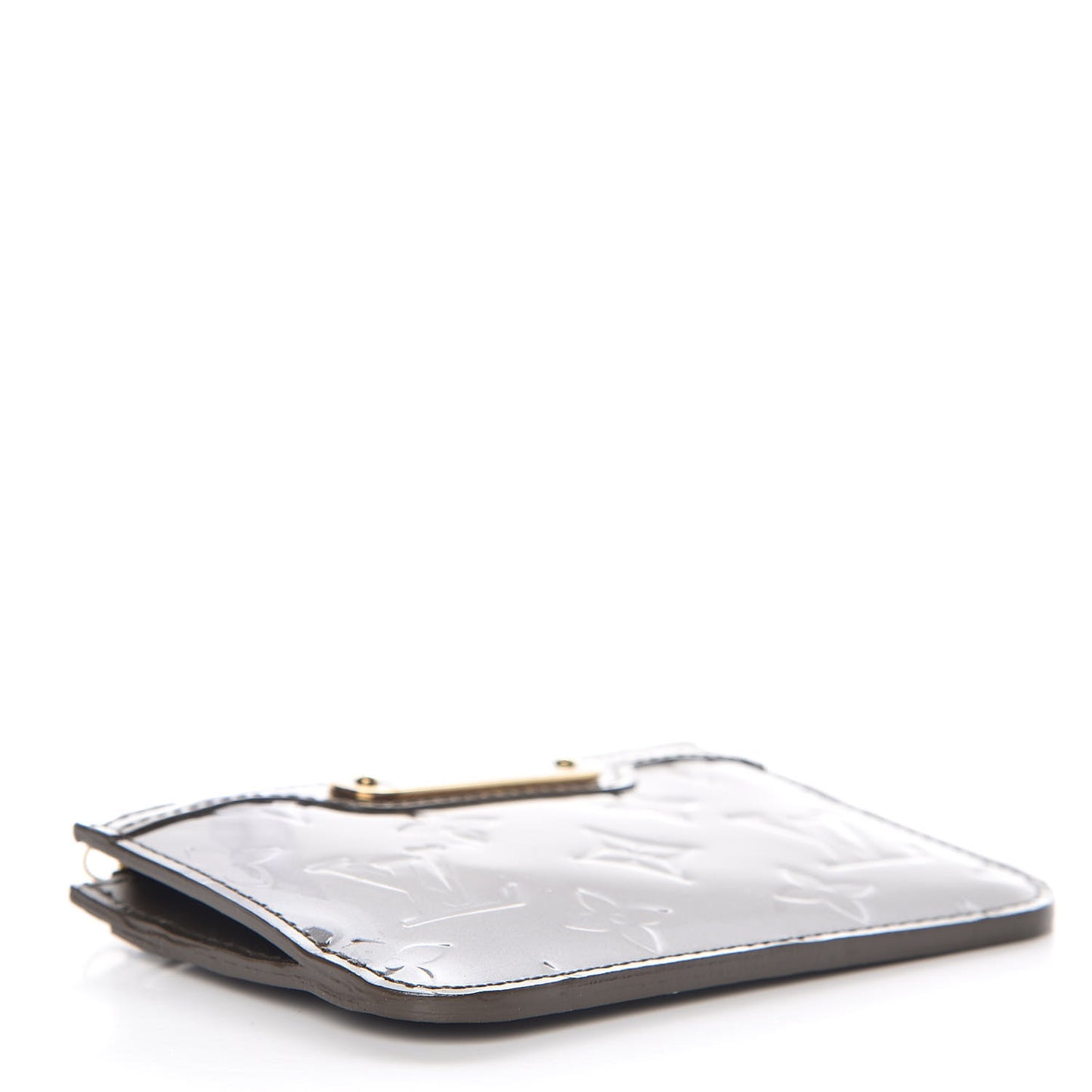 Vernis Key Pouch Vert Bronze