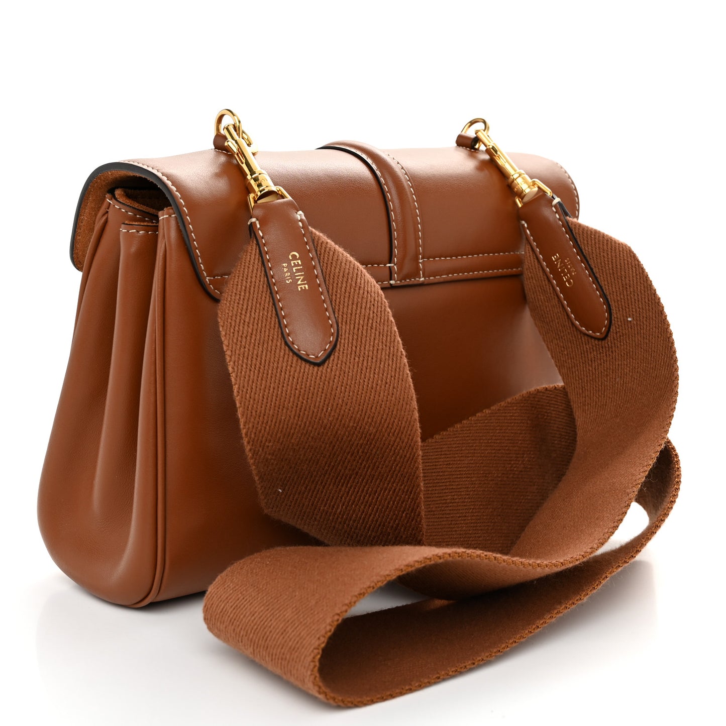 Smooth Calfskin Teen Soft 16 Shoulder Bag Tan