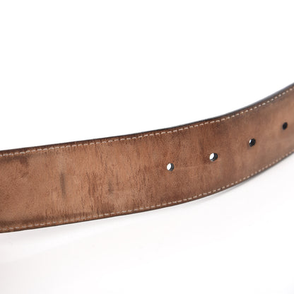 Gucci Imprime Monogram Interlocking G Belt 95 38 Black 10 of 10