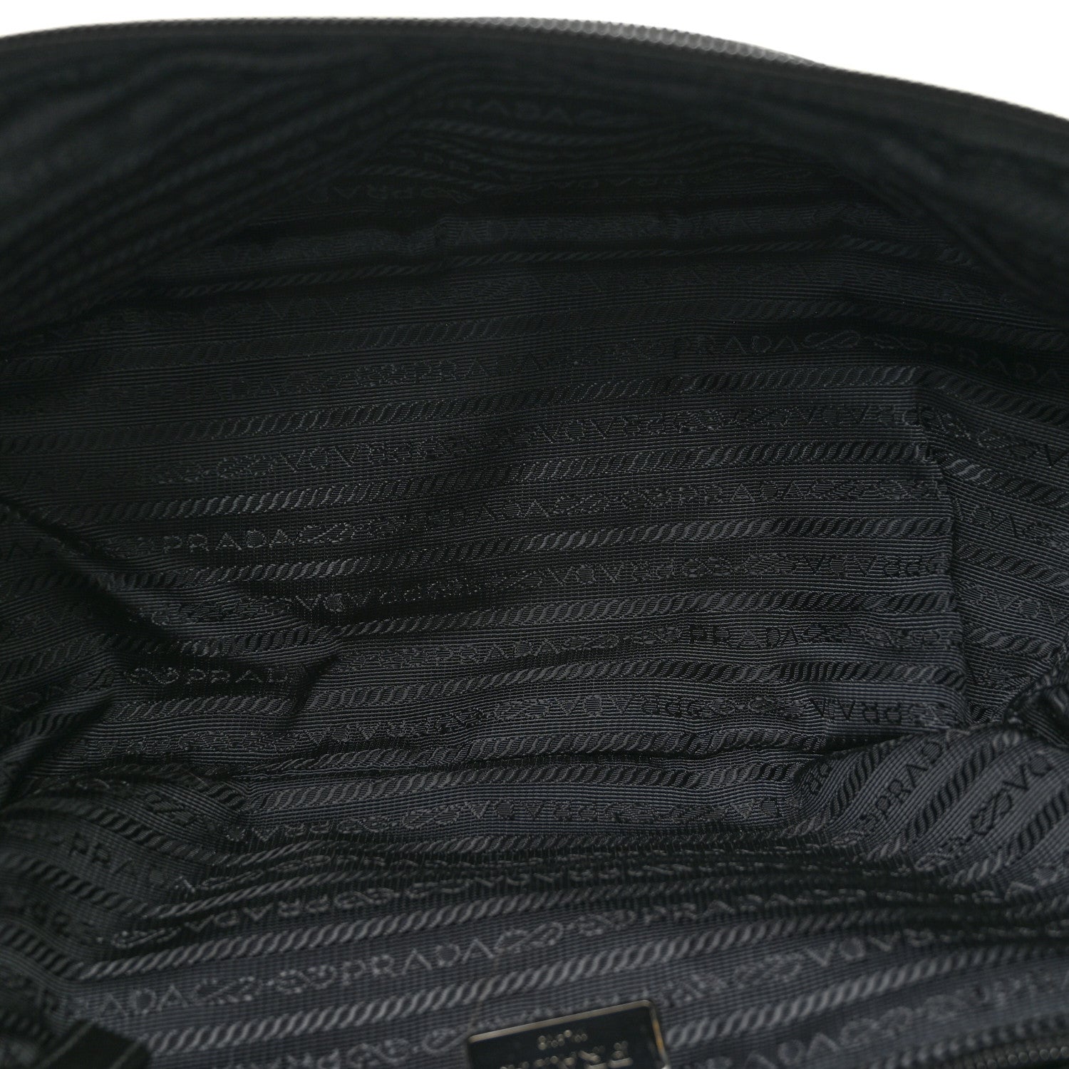 Prada Tessuto Nylon Triangle Shoulder Bag Green 8 of 13