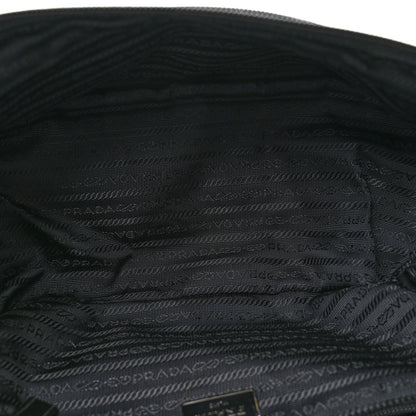 Prada Tessuto Nylon Triangle Shoulder Bag Green 8 of 13