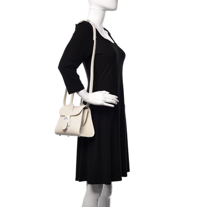 Delvaux Calfskin Mini Brillant Satchel Ivory 2 of 22