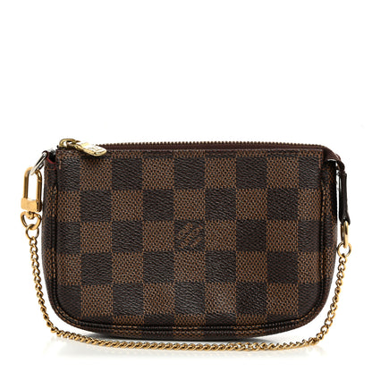Louis Vuitton Damier Ebene Mini Pochette Accessories 1 of 7