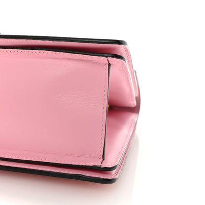 Gucci Calfskin Sylvie Web Small Queen Margaret Top Handle Bag Sugar Pink 10 of 10