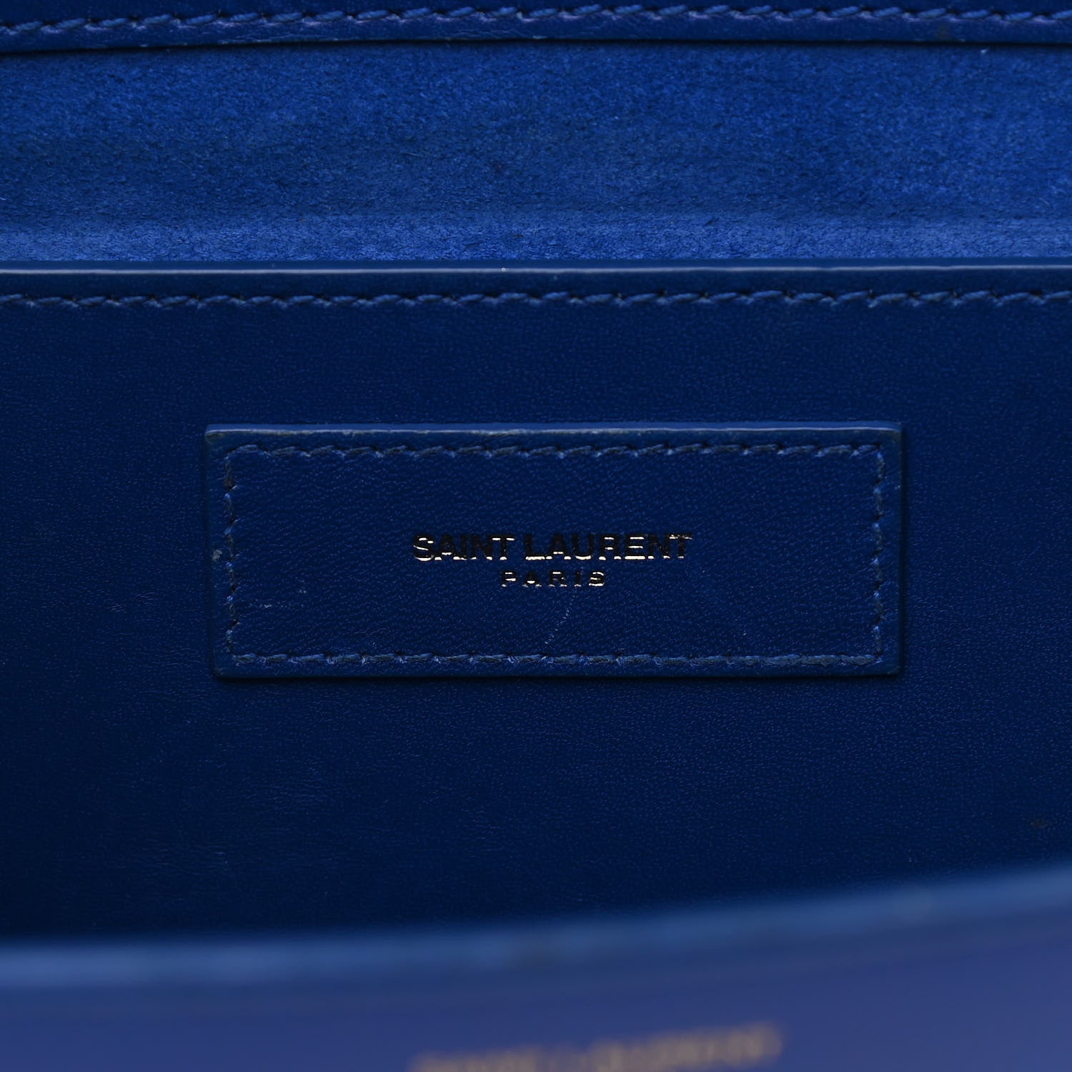 Saint Laurent Calfskin Medium Classic Betty Blue 5 of 15