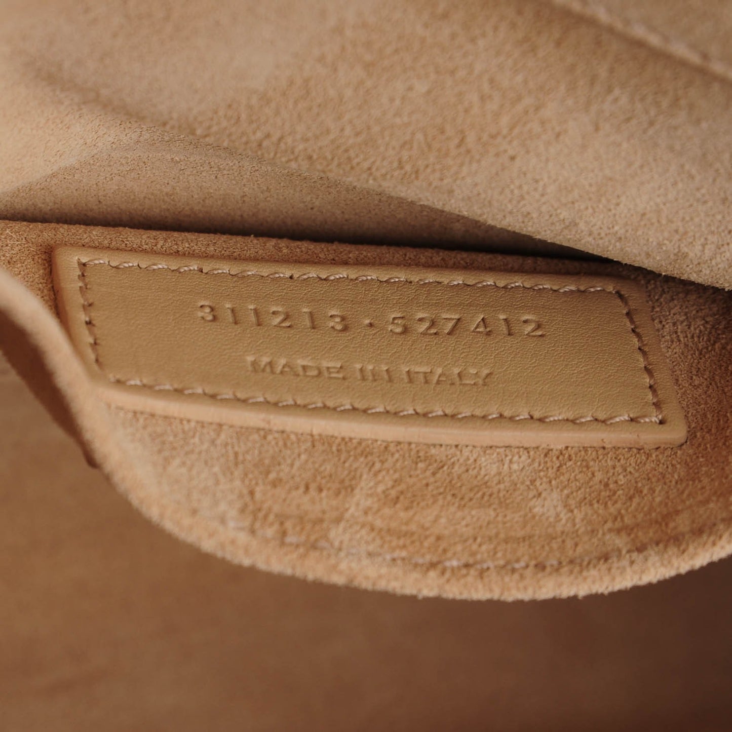 Calfskin Classic Y Clutch Light Beige