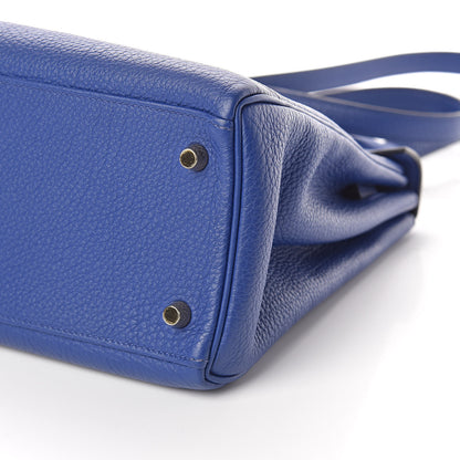 Hermes Togo Kelly Retourne 28 Bleu Electrique 34 of 37