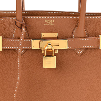 Hermes Togo Swift Canvas 3 in 1 Birkin 30 Gold 11 of 14