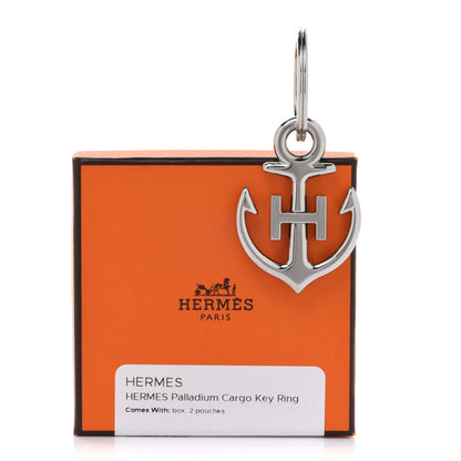 Hermes Palladium Cargo Key Ring 4 of 4