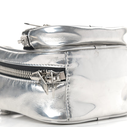 Alexander Wang Metallic Lambskin Mini Attica Backpack Silver 8 of 11