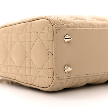 Christian Dior Lambskin Cannage Small My ABCDior Lady Dior 9 of 10