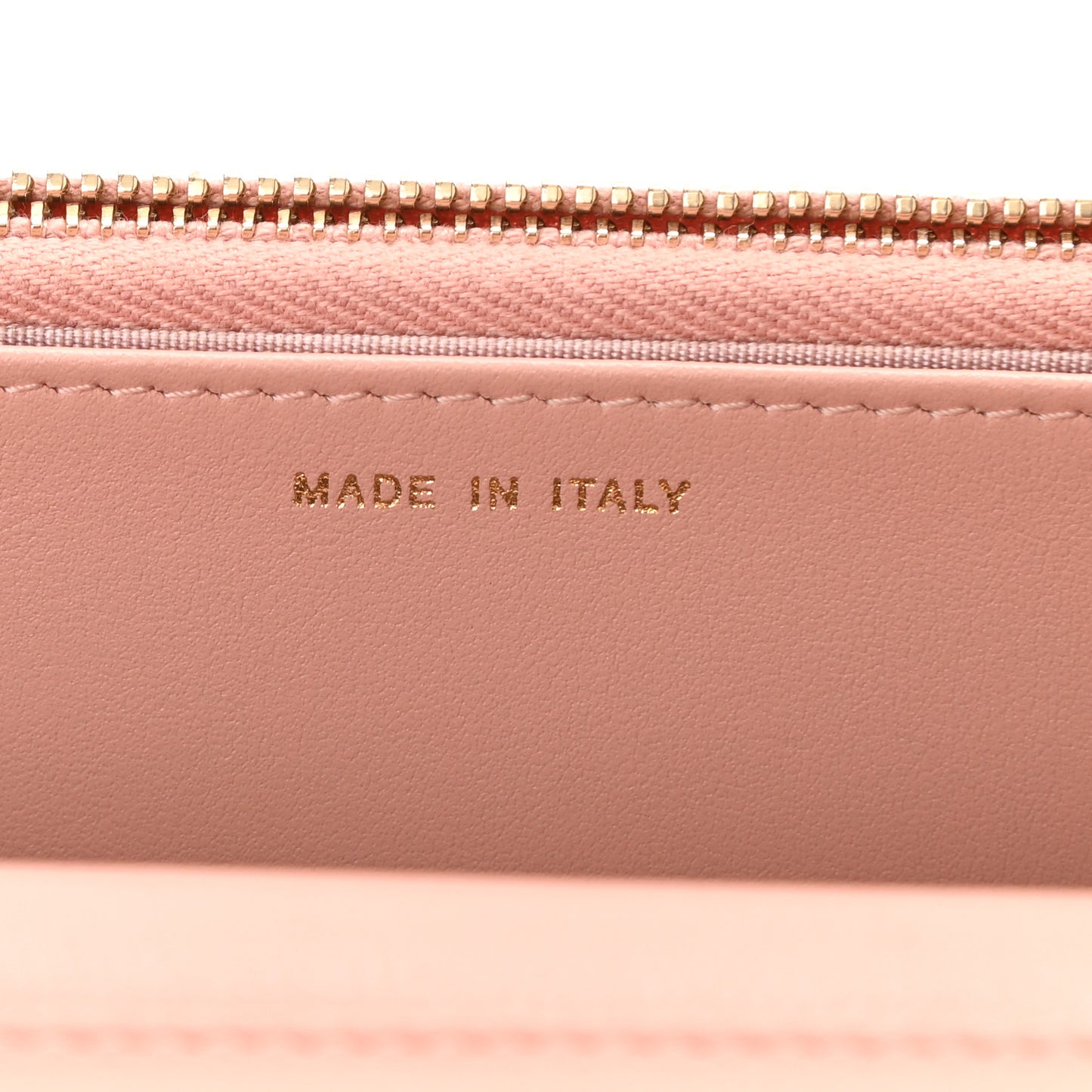 Caviar Quilted Golden Class Wallet On Chain WOC Pink