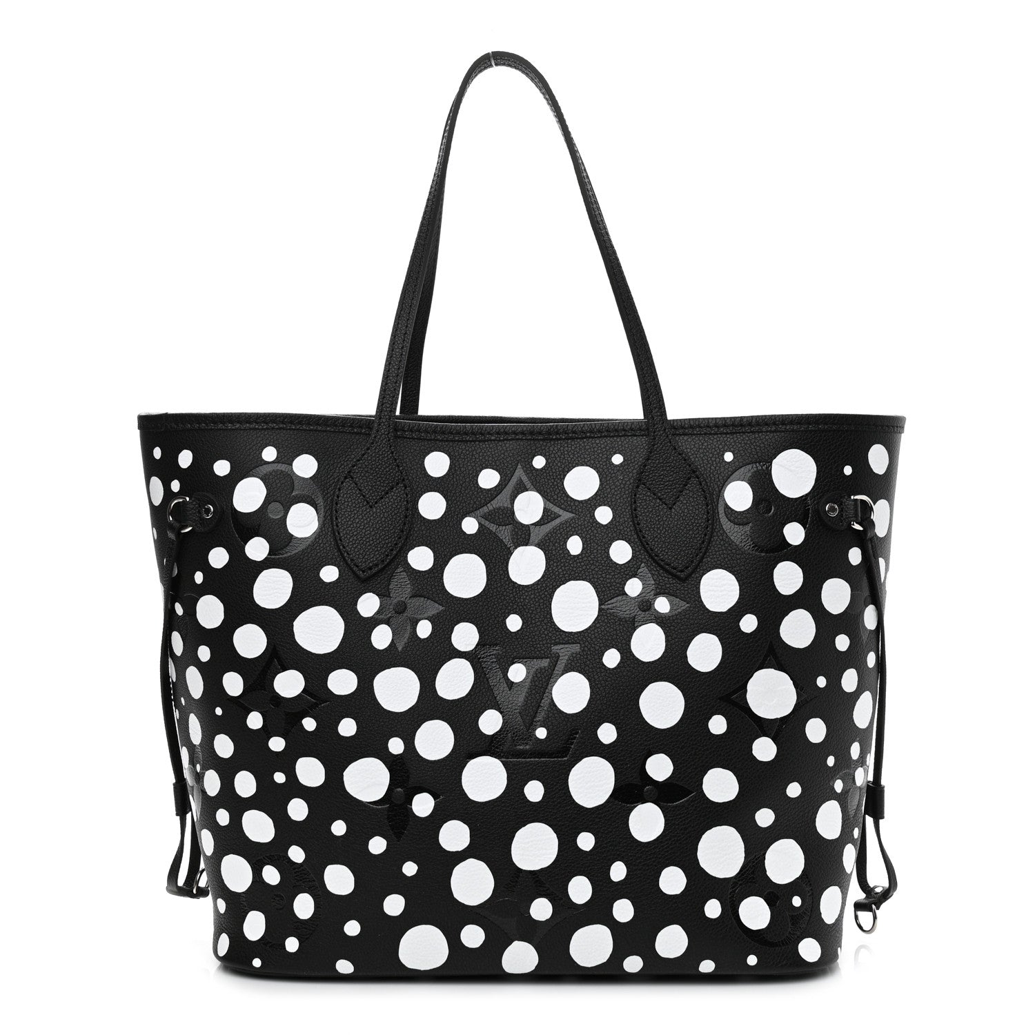 Louis Vuitton LV X YK Empreinte Neverfull MM Black White 1 of 11