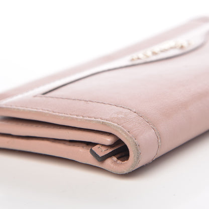 Gucci Calfskin Continental Flap Wallet Pink 17 of 18