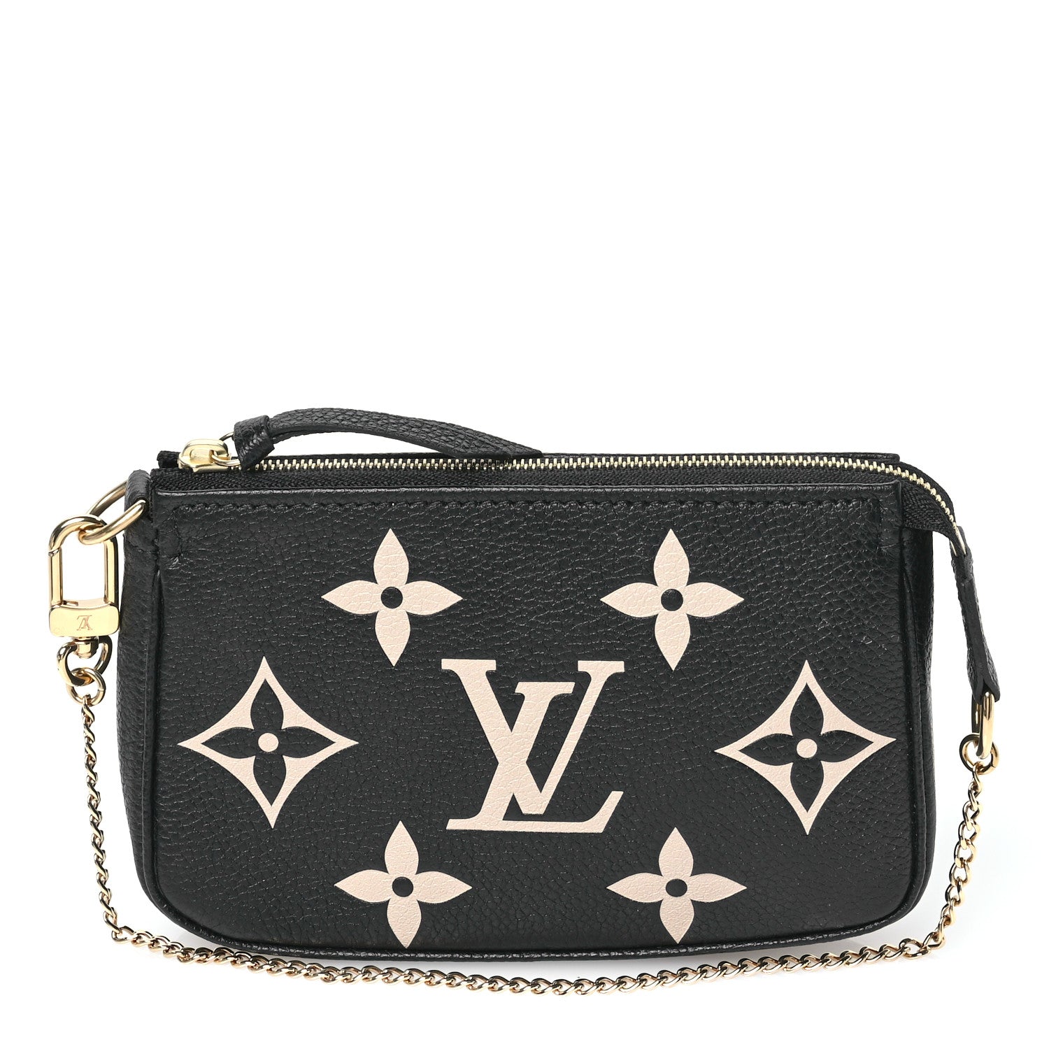 Louis Vuitton Empreinte Monogram Giant Mini Pochette Accessories Black 1 of 6