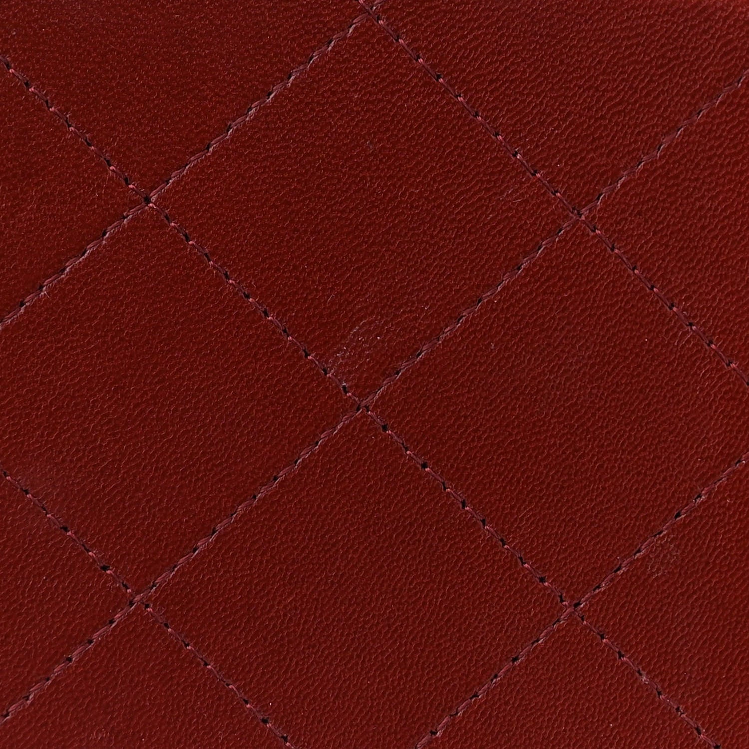 Chanel Lambskin Quilted Jumbo Double Flap Burgundy 11 of 19