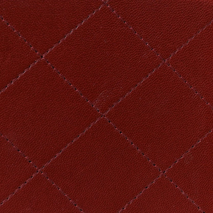 Chanel Lambskin Quilted Jumbo Double Flap Burgundy 11 of 19