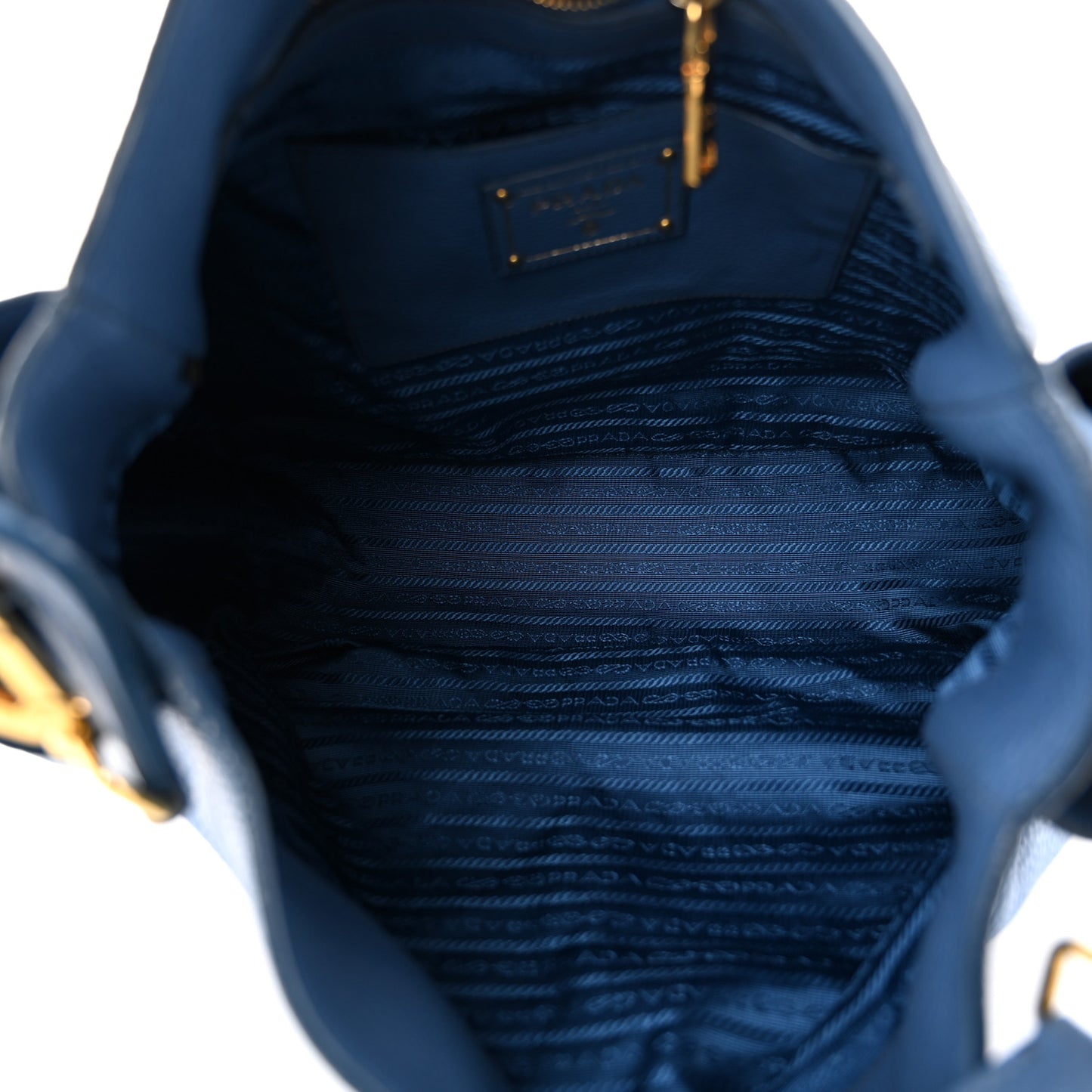 Vitello Daino Double Pocket Hobo Cobalto