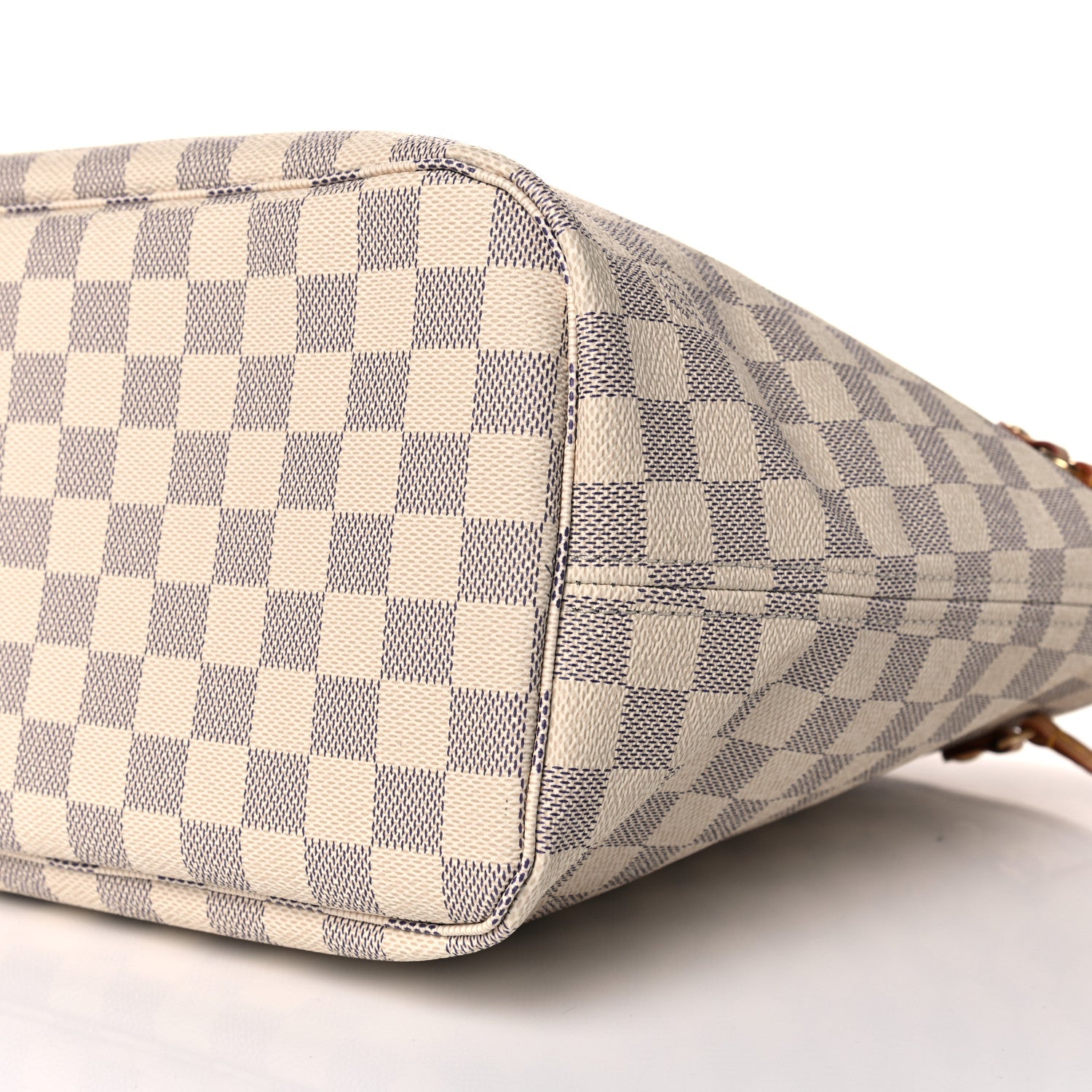 Louis Vuitton Damier Azur Neo Neverfull MM Rose Ballerine 8 of 9