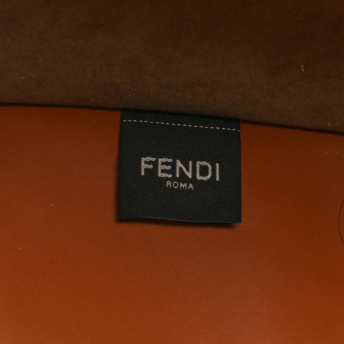 Vitello King Plexiglass Medium Fendi Sunshine Shopper Tote Cuoio