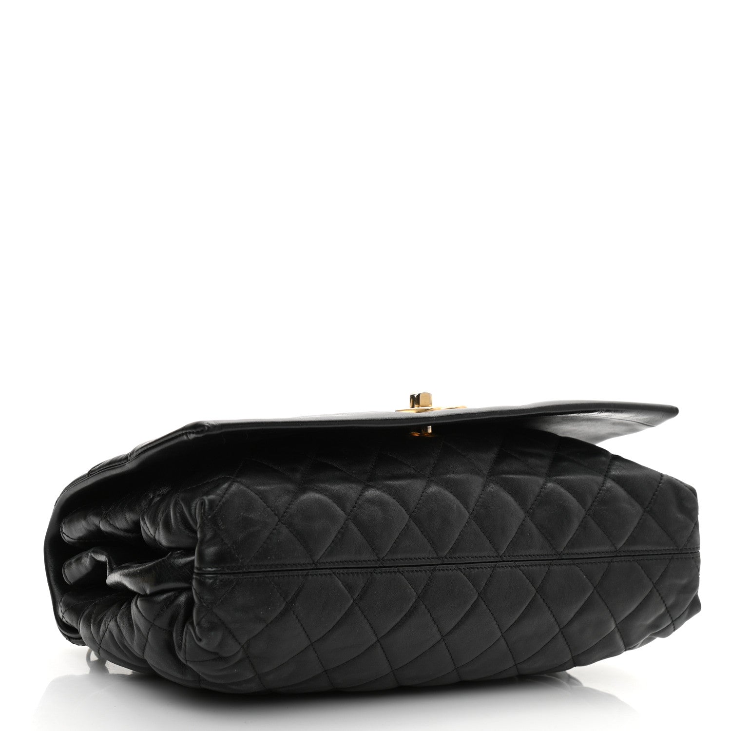 Chanel Calfskin Quilted Jumbo Soft Elegance Flap Black 4 of 10
