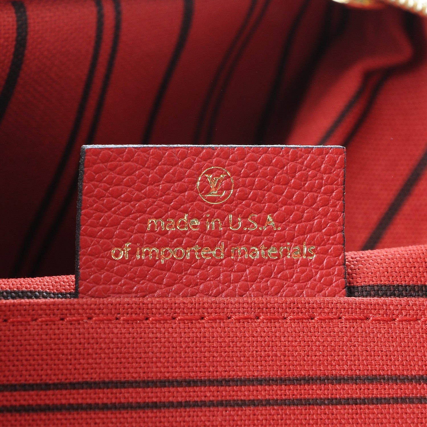 Louis Vuitton Empreinte Mazarine MM Cherry 8 of 9