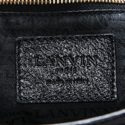 Lanvin Patent Chain Shoulder Bag Black 7 of 8