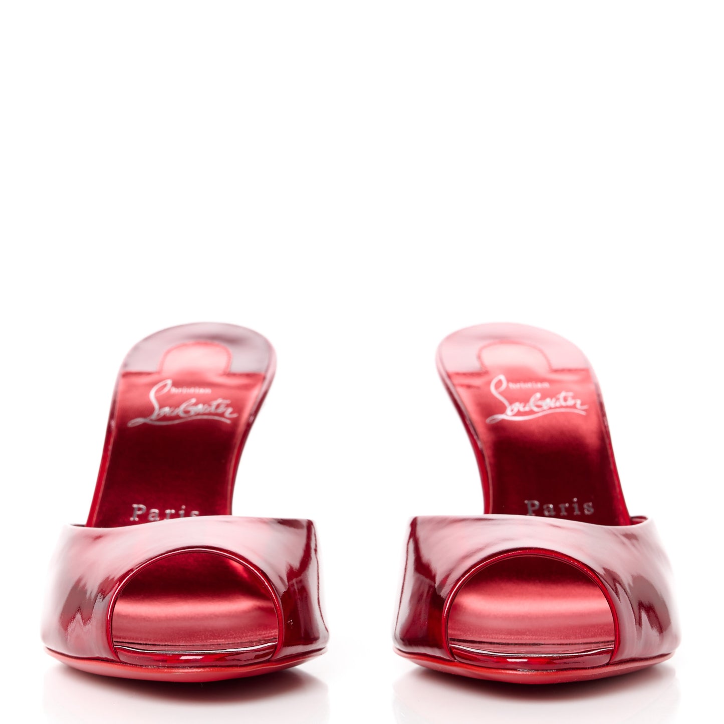 Patent Psychic Me Dolly 85 Sandals 36.5 Loubi
