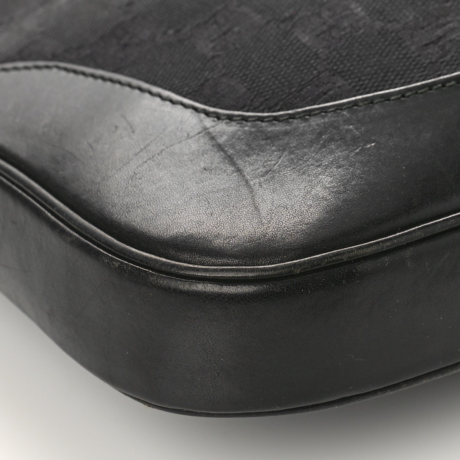 Gucci Monogram Small Jackie O Hobo Black 8 of 15