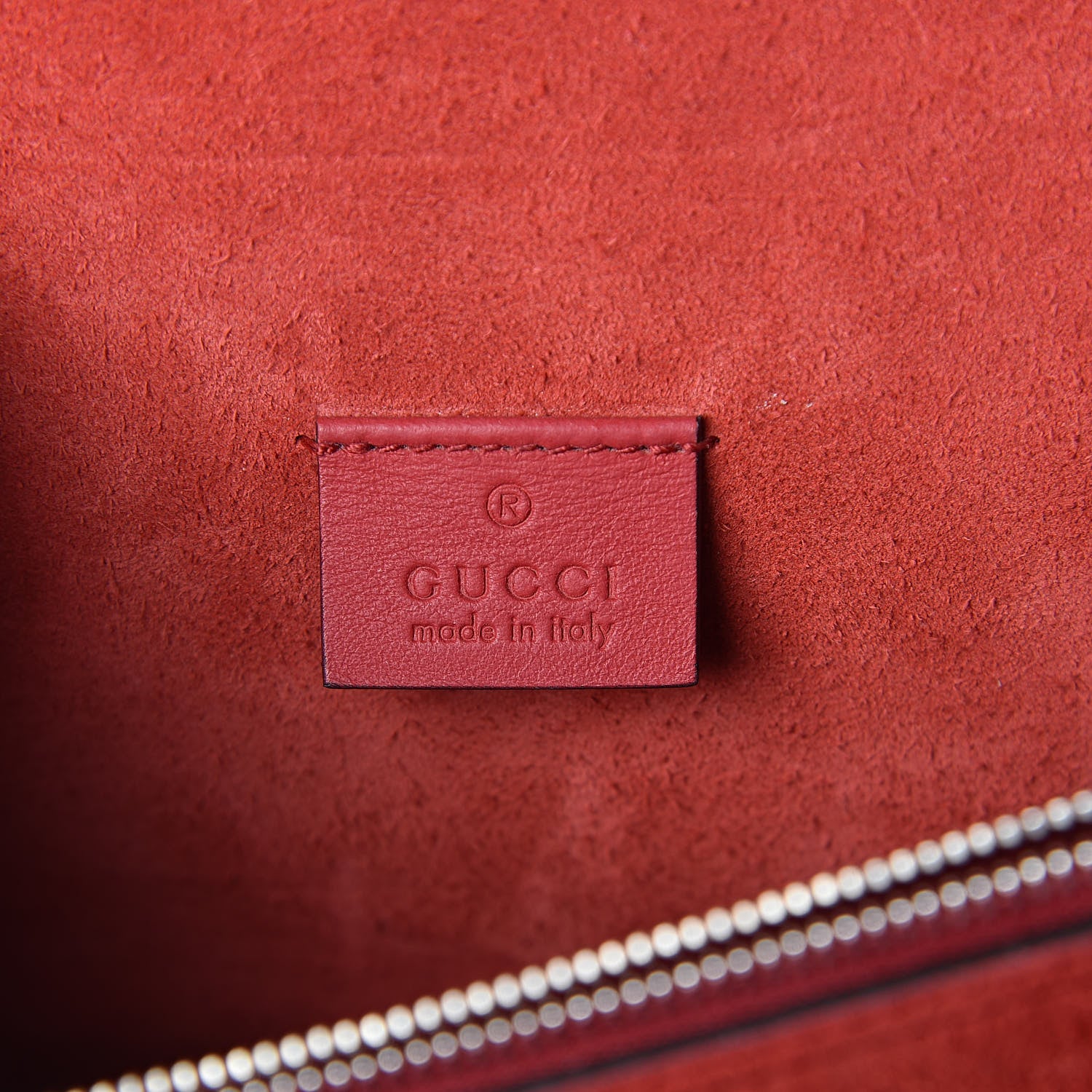Gucci GG Supreme Monogram Small Dionysus Shoulder Bag Red 6 of 10