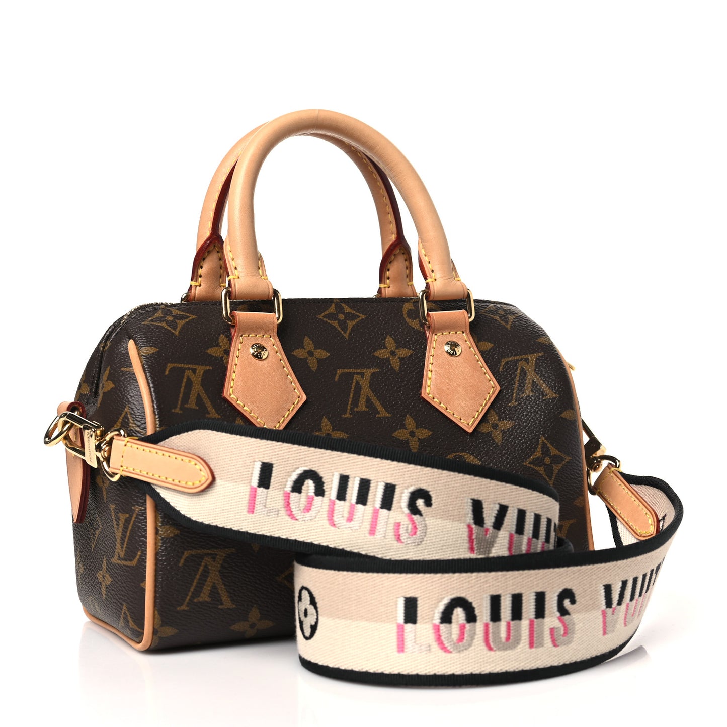 Monogram Speedy Bandouliere 20 Black