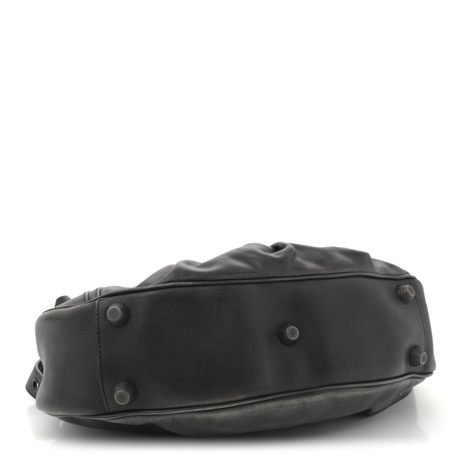 Balenciaga Used Calfskin Small Le Cagole Shoulder Bag Black 5 of 13