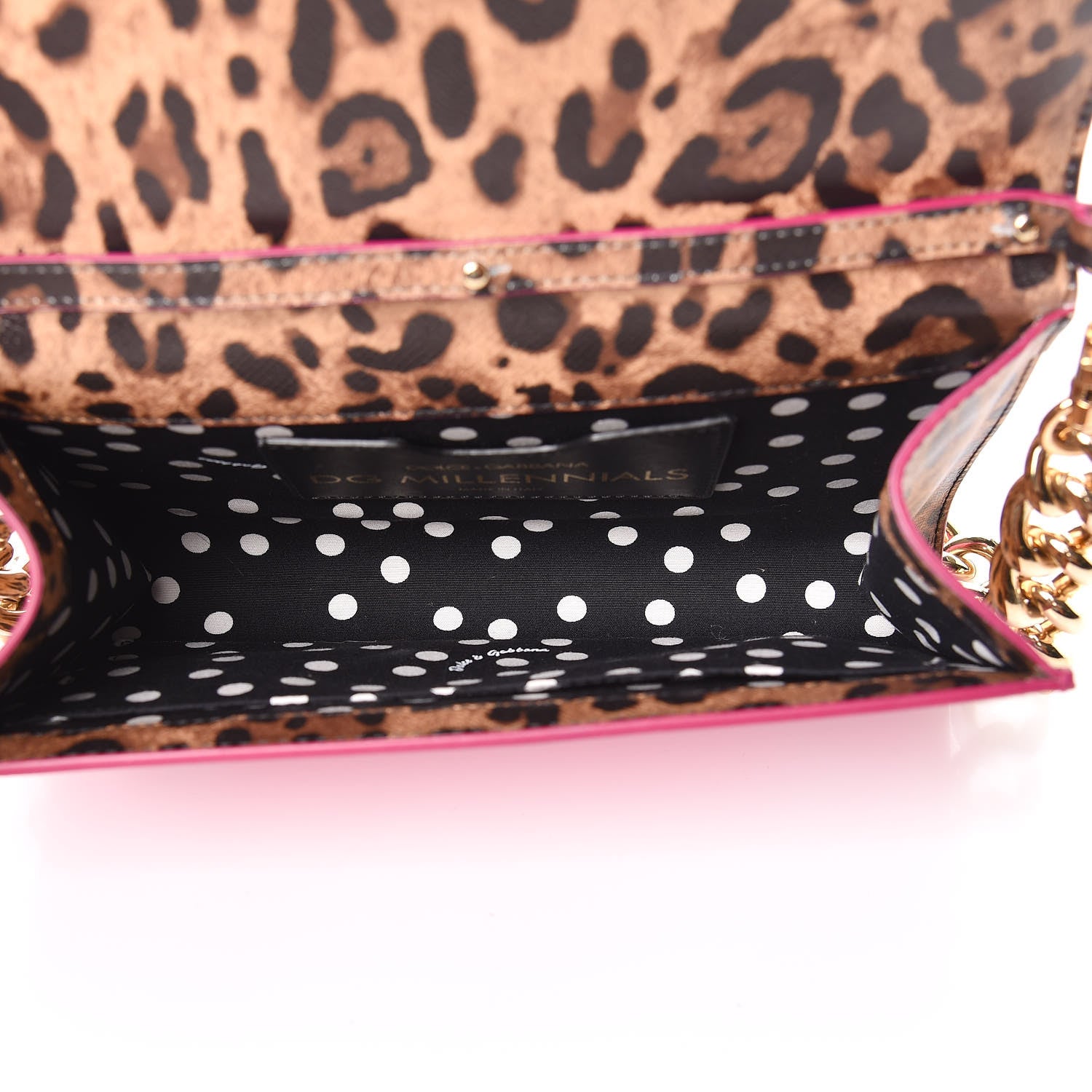 Dolce & Gabbana Dauphine DG Millennials Crossbody Bag Pink 5 of 12