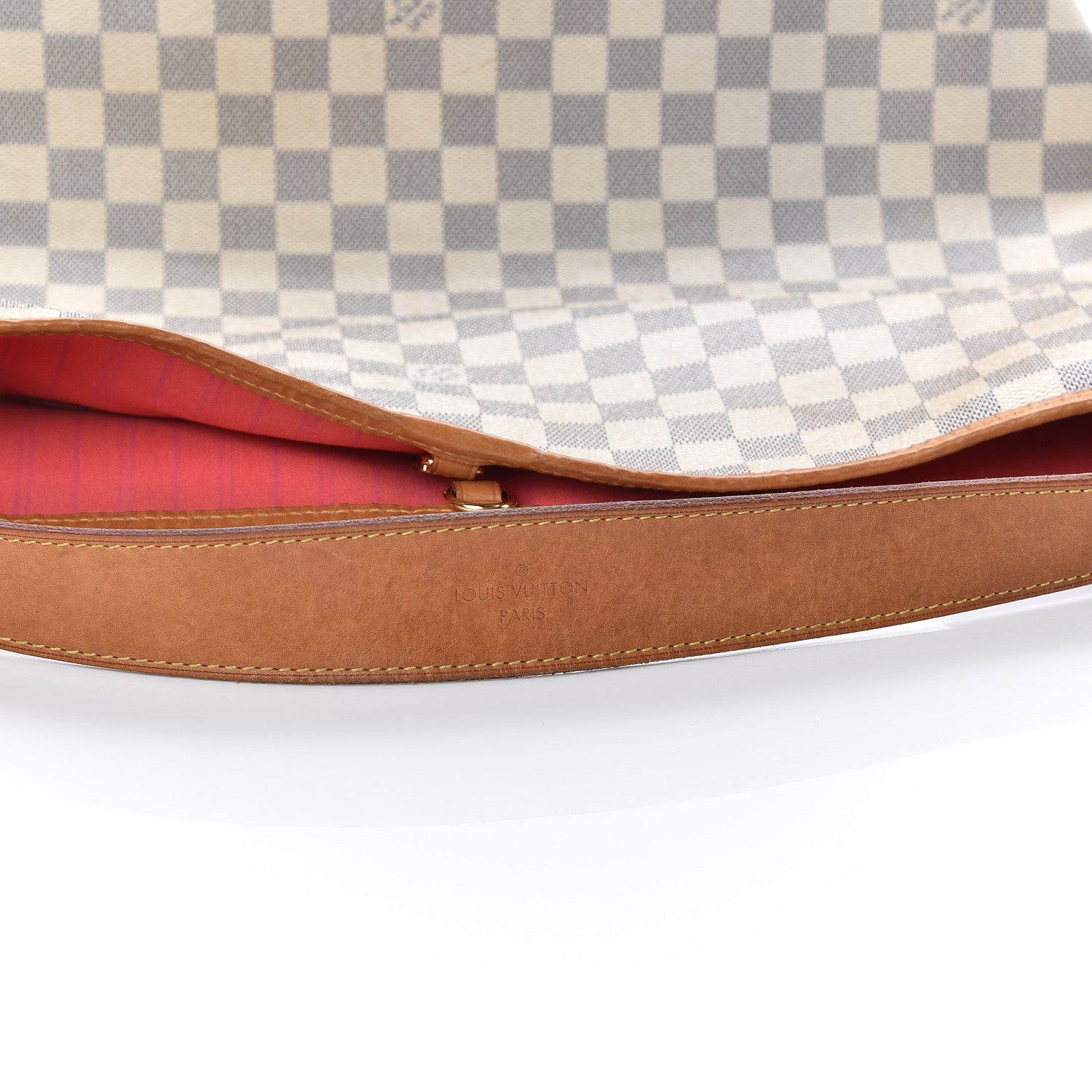 Louis Vuitton Damier Azur Delightful MM Pink 9 of 18