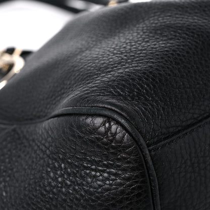Gucci Calfskin Medium Sukey Tote Black 8 of 20
