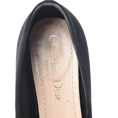 Christian Dior Velvet Baby-D Ballet Pumps 36 Black 11 of 12