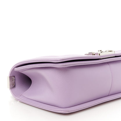 Chanel Caviar Quilted Medium Boy Flap Light Purple 9 of 10