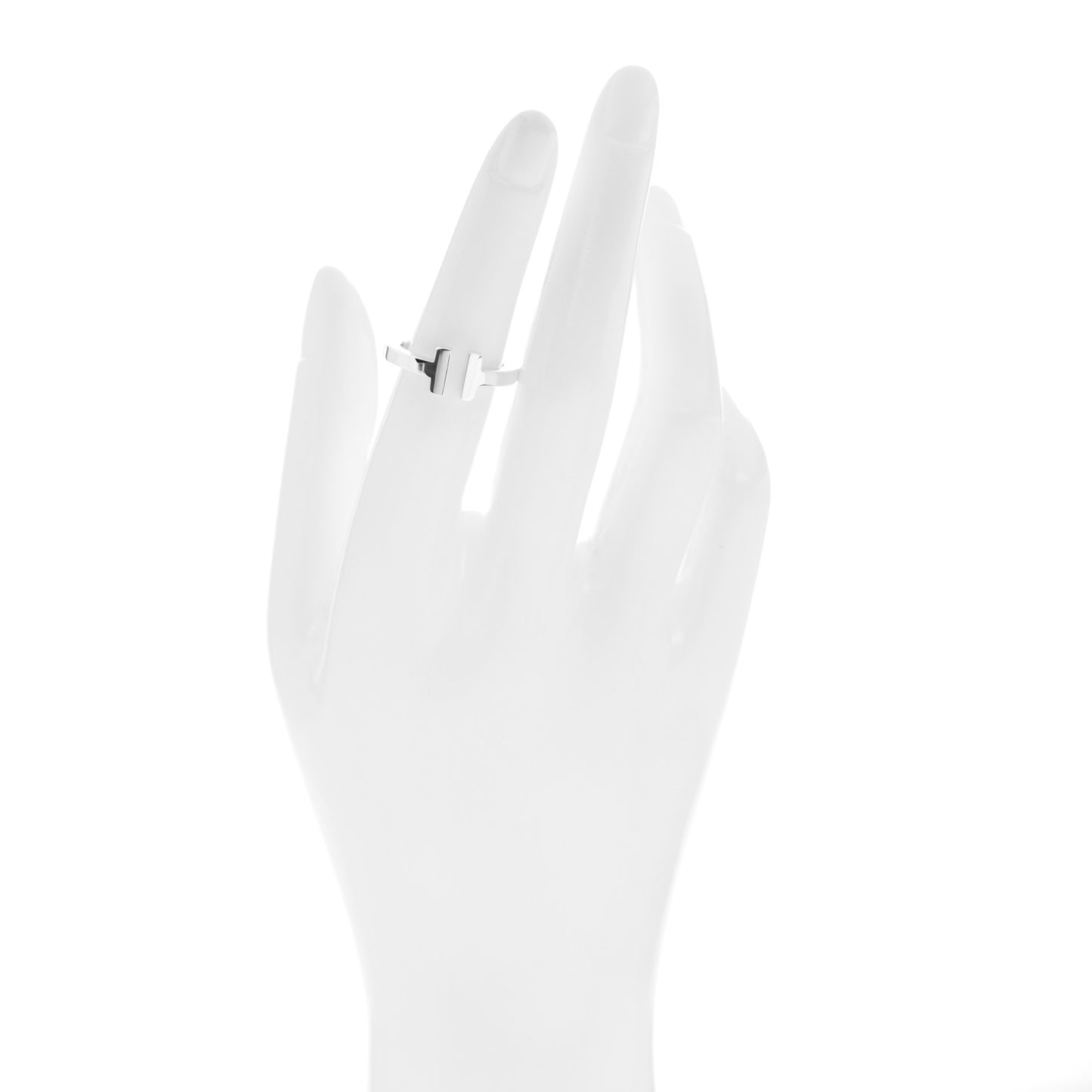 Sterling Silver T Square Ring 51 5.75