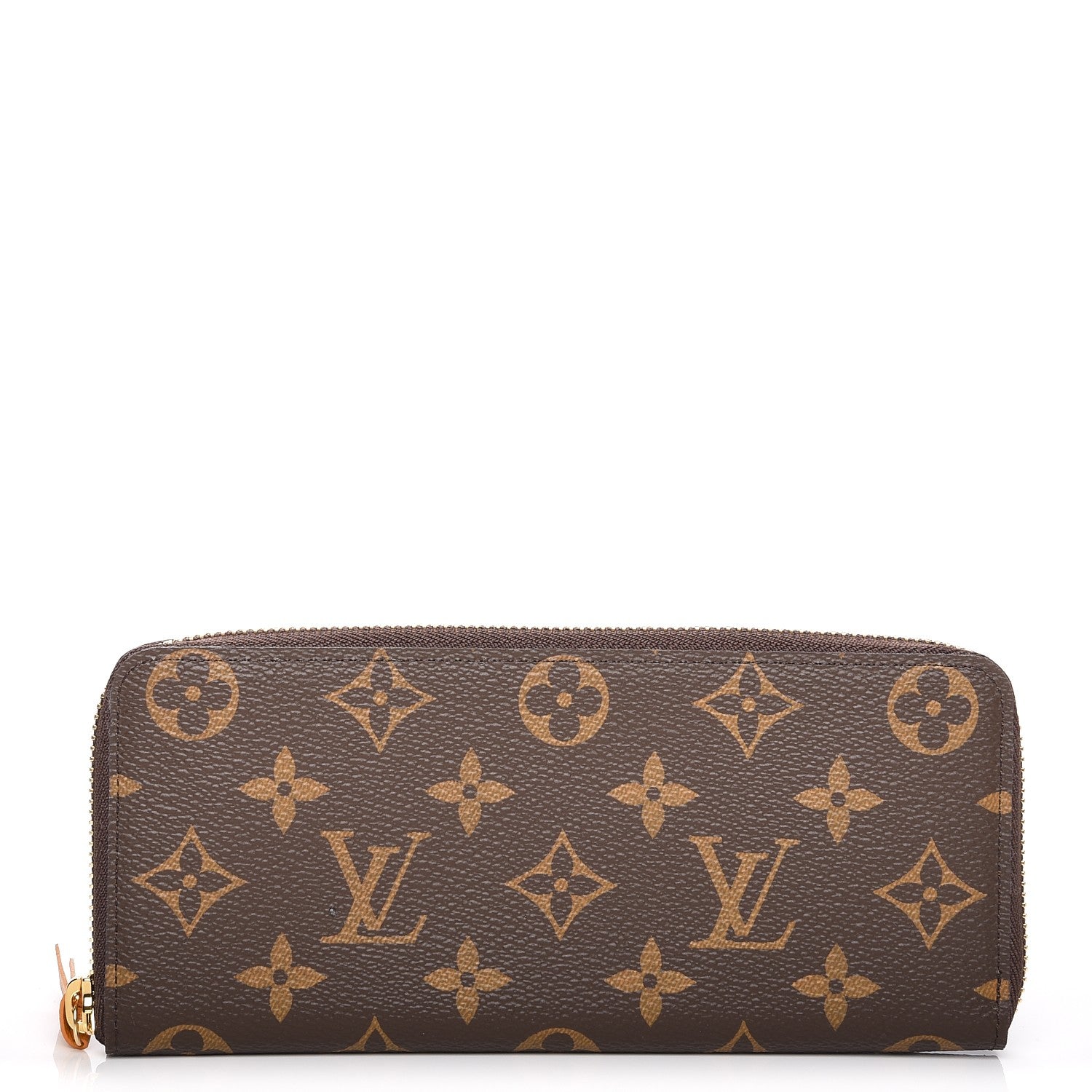 Louis Vuitton Monogram Clemence Wallet Safran 1 of 7