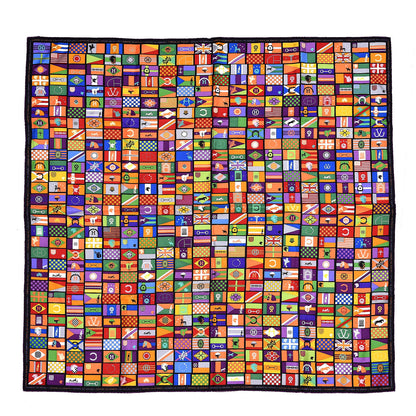 Hermes Silk en Voyage Stole Scarf 90 1 of 6