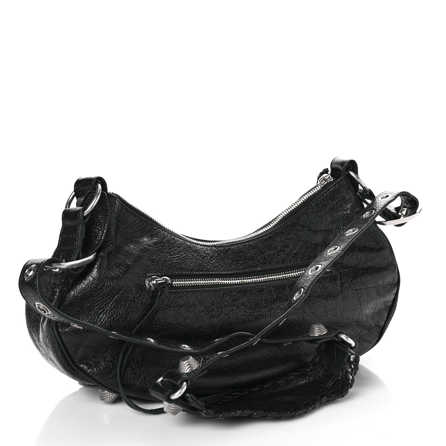 Balenciaga Agneau Arena Small Le Cagole Shoulder Bag Black 3 of 13