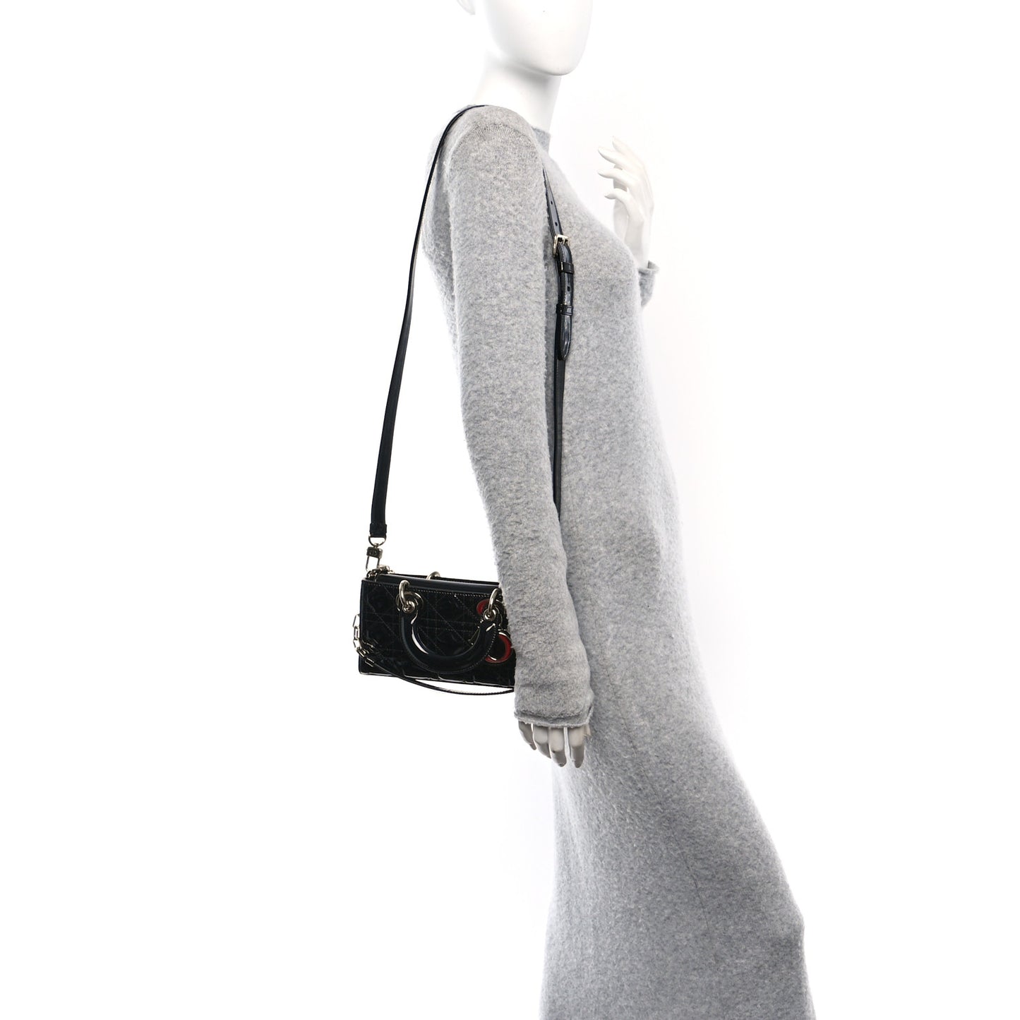 Patent Cannage Small Lady D-Joy Black