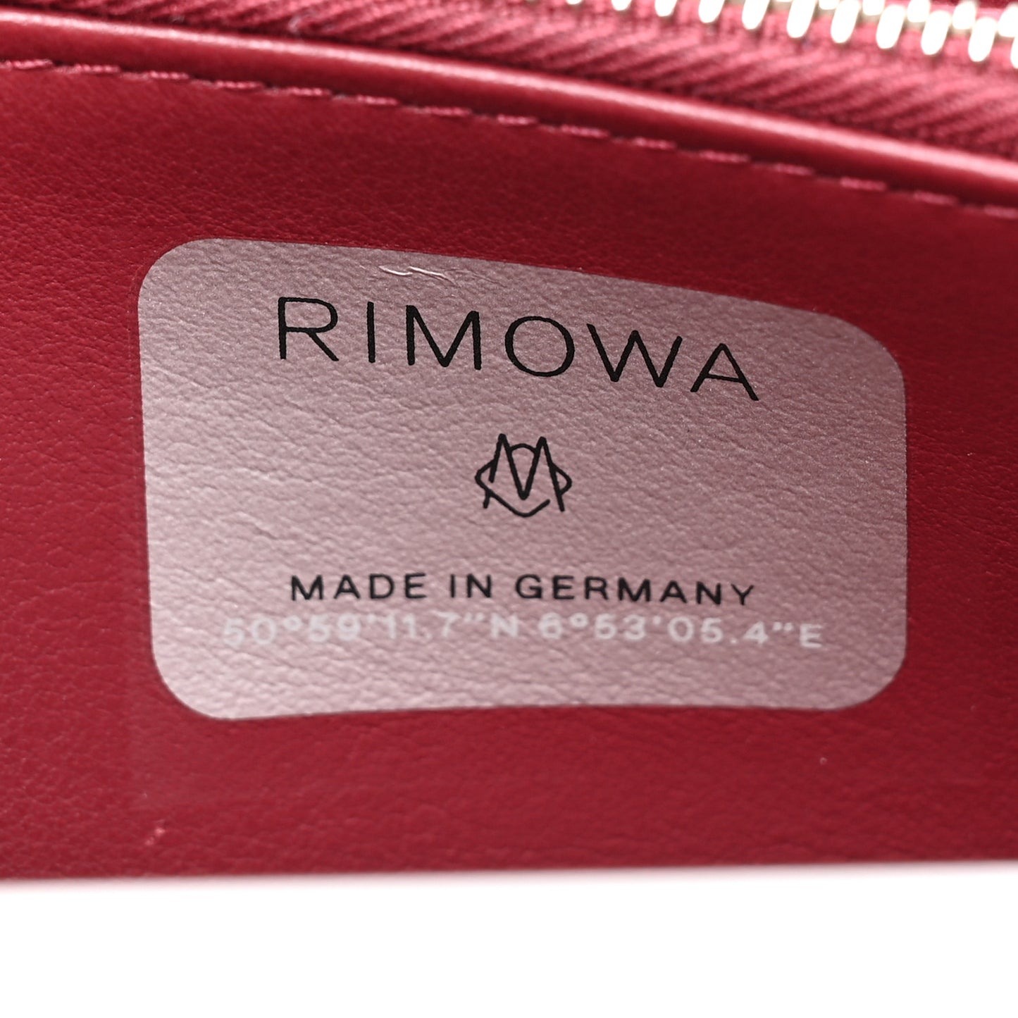 CHRISTIAN DIOR X RIMOWA Aluminum Personal Clutch On Strap Rose
