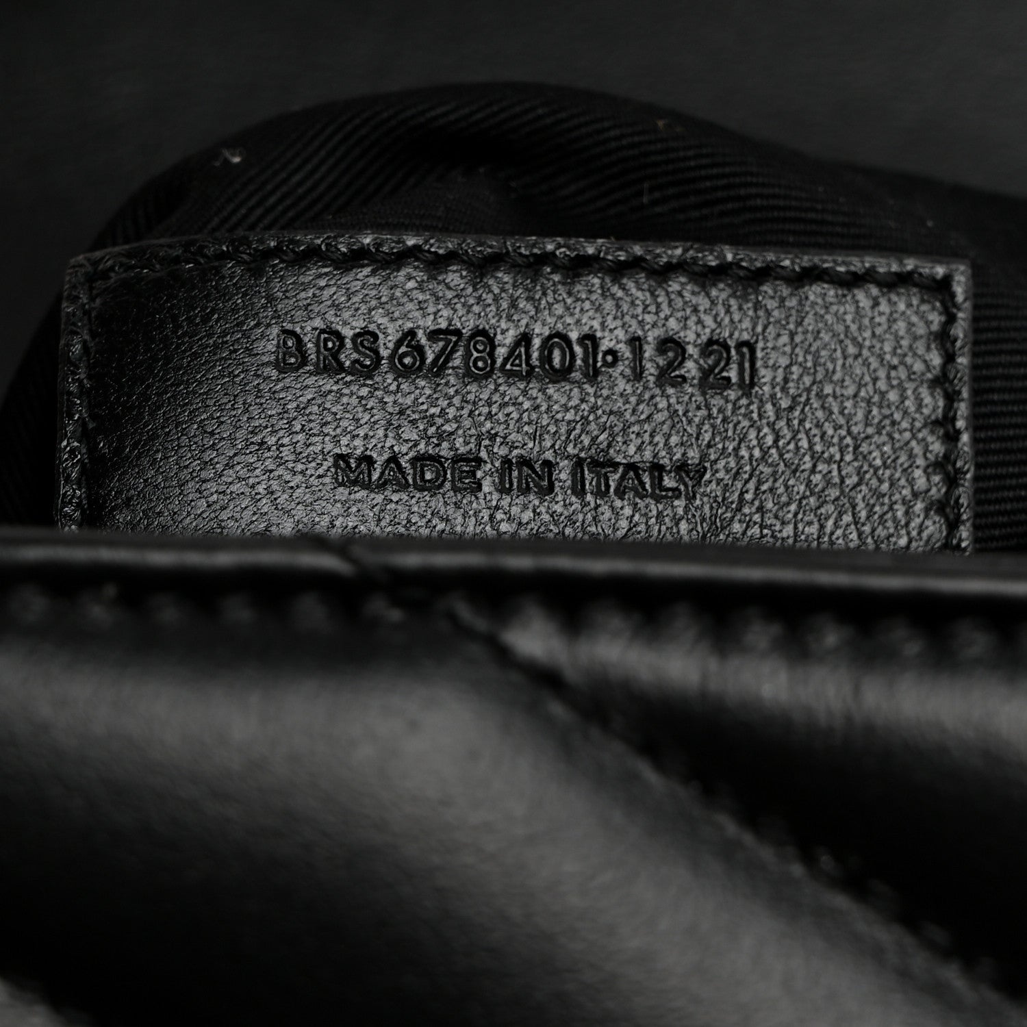 Saint Laurent Calfskin Y Quilted Monogram Toy Loulou Crossbody Bag Black 8 of 11